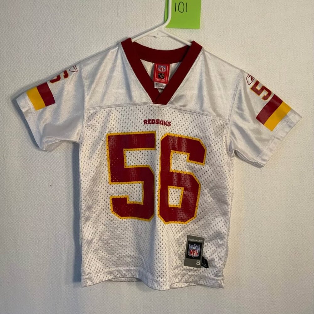 2000 Washington Redskins Arrington #56 Reebook Home Jersey (Very Good) Small